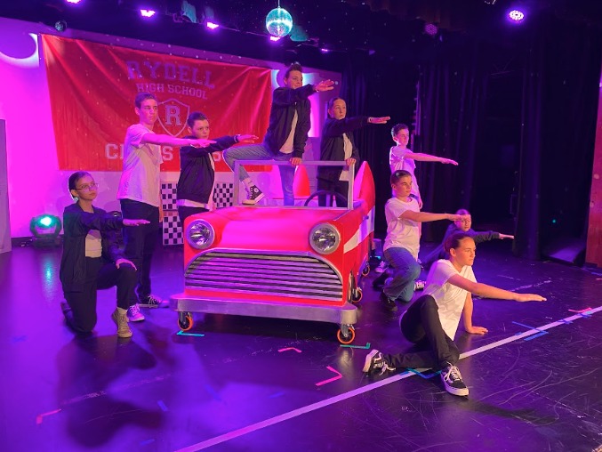 Pupils Performing in Grease