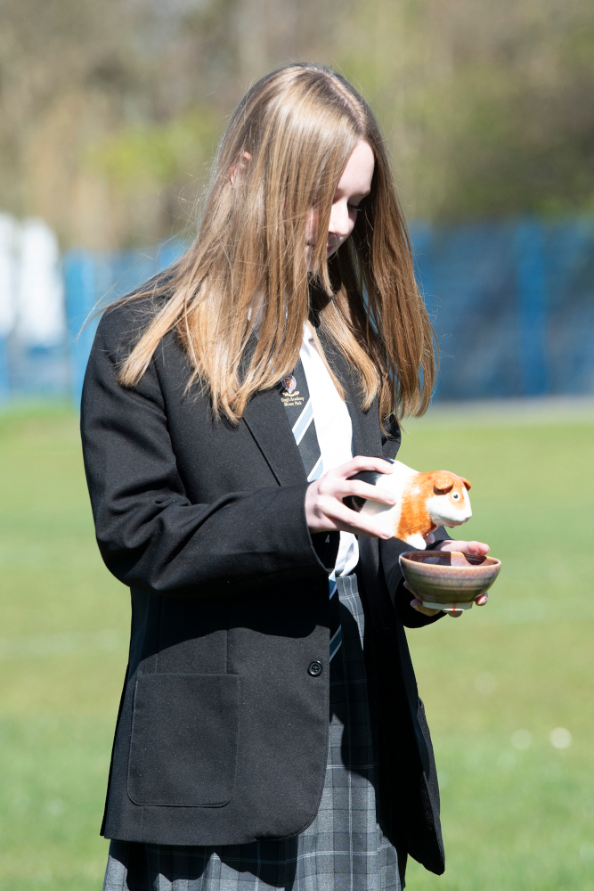 Student-with-Guinea-Pig Student with Guinea Pig