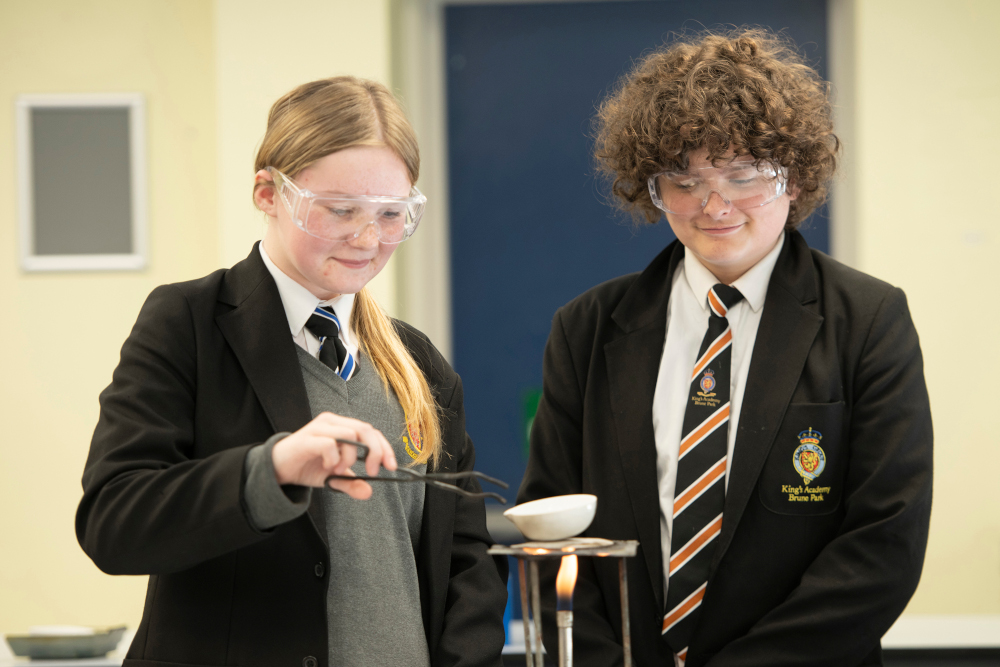 Students Conducting Science Experiment