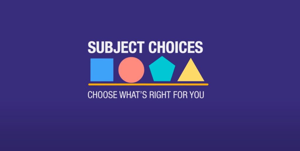 Subject Choices Image
